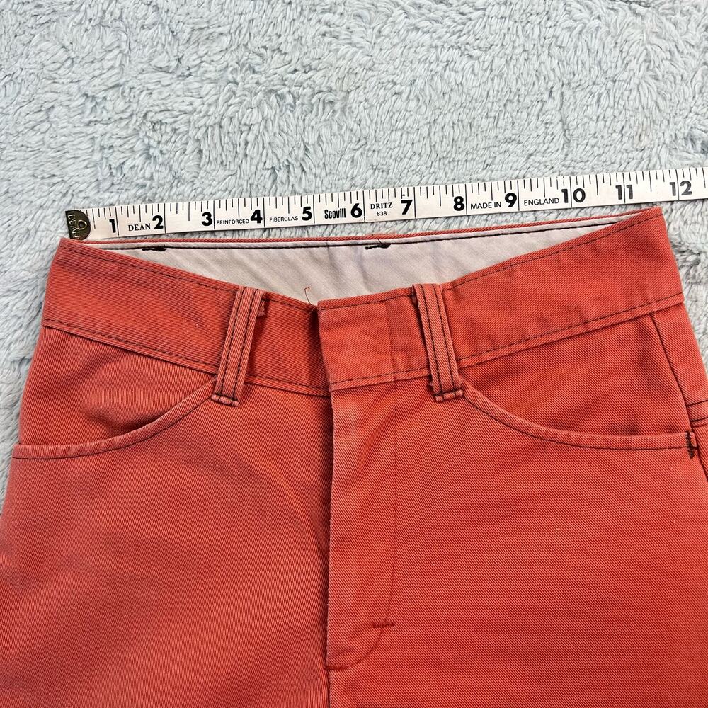 Sears Boy's Toughskins Salmon Pants Set Outfit Jacket Slacks Size 10/12 Slim VTG - Picture 8 of 14